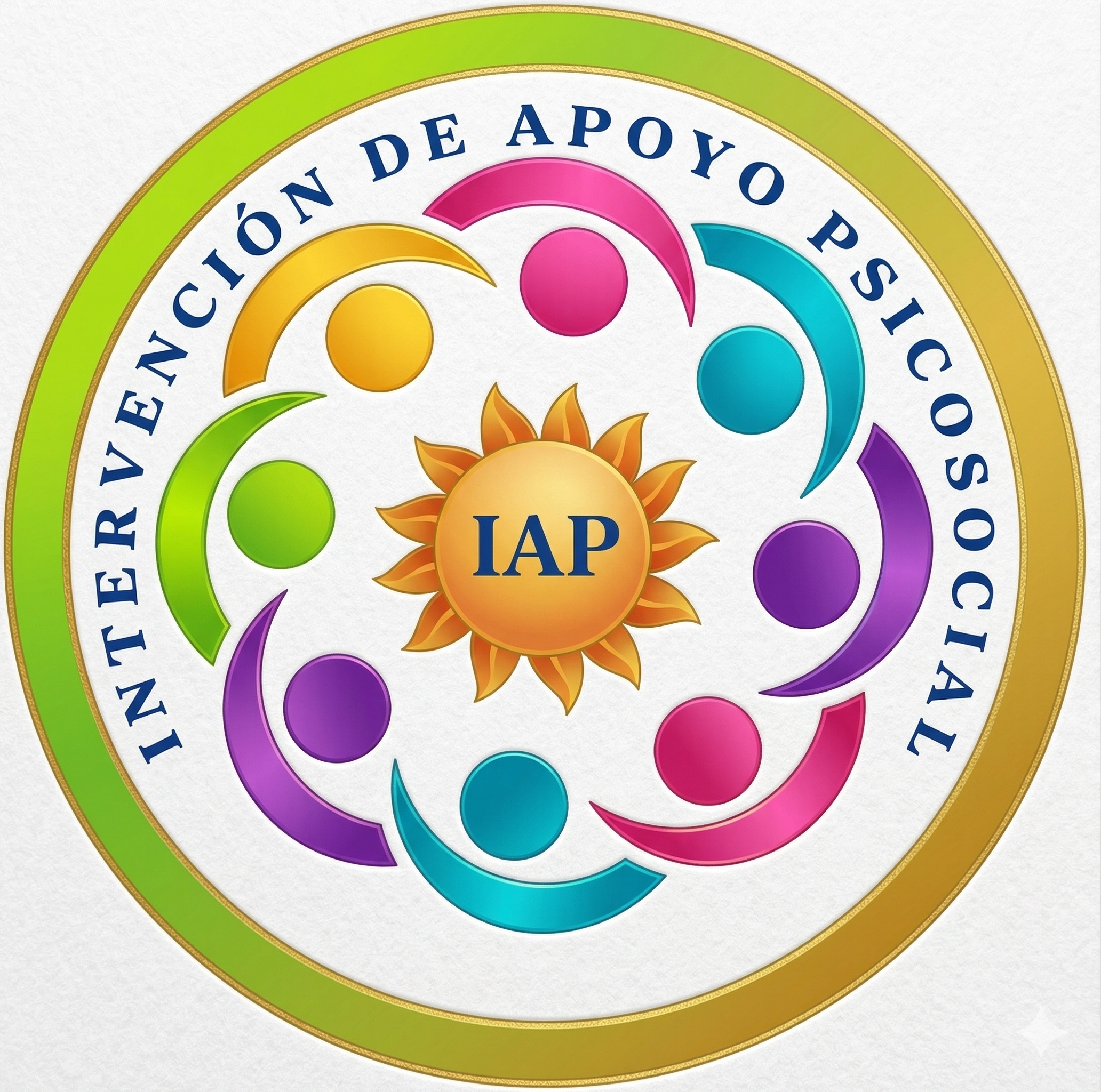 Profesionales de la Fundación realizando una sesión de apoyo psicosocial