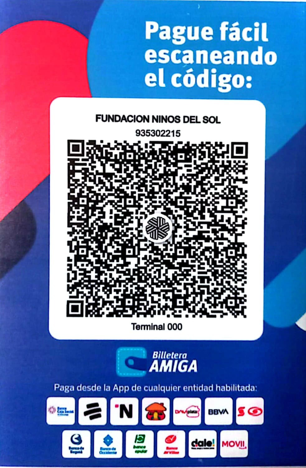 Código QR para Donaciones