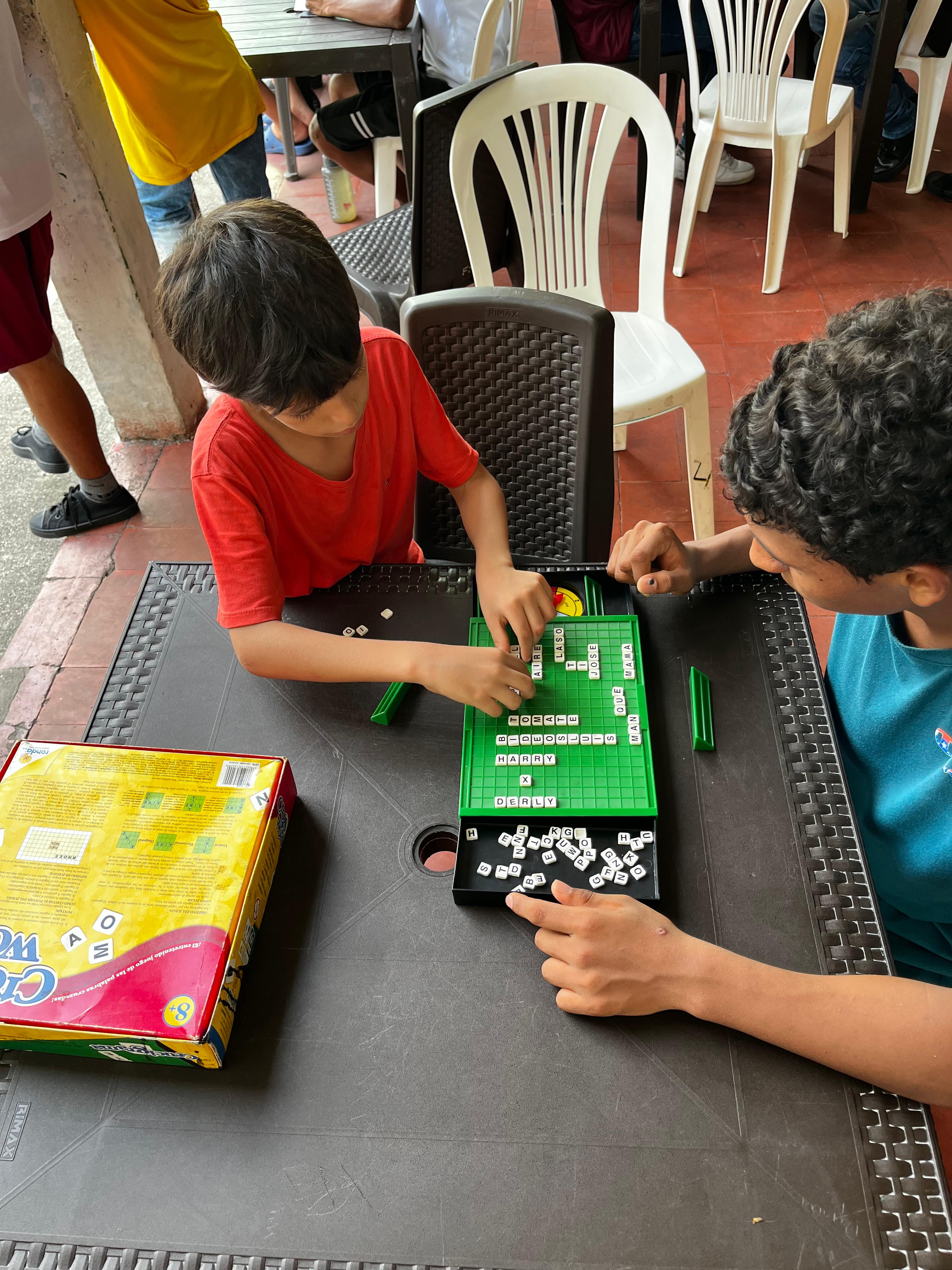 Celebración grupal en la fundación